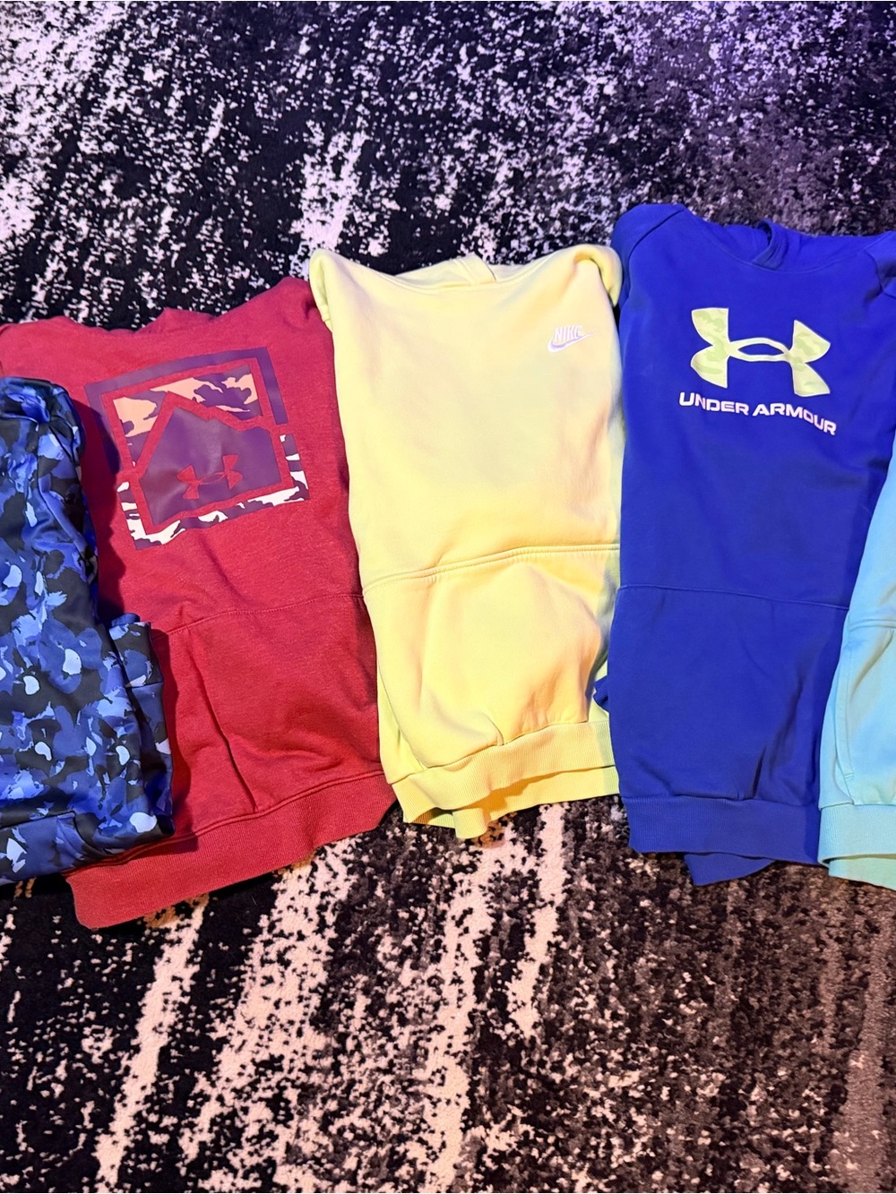 23 Piece Boys Clothing Lot! All Name Brand. Nike, UA, Adidas, Jordan